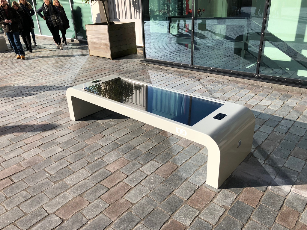 Solar bench Amsterdam